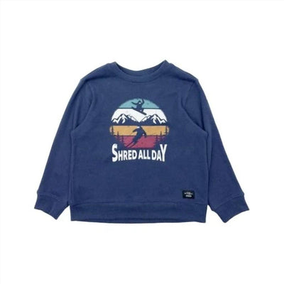 Feather 4 Arrow - Boys' Shred Hacci Pullover