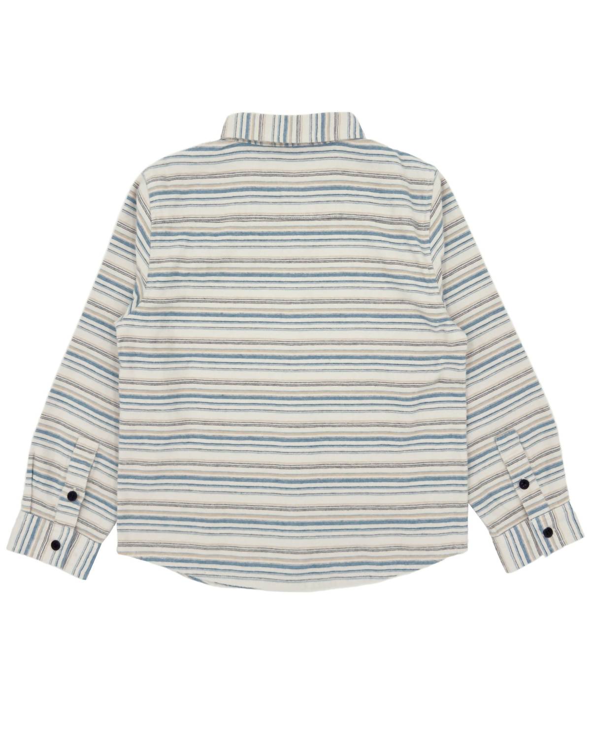 Feather 4 Arrow - Boy's Sundown Flannel Shirt - button - down - shirts - clothing - grey