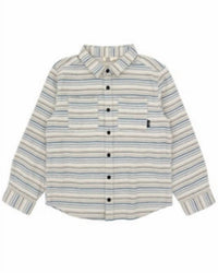Feather 4 Arrow - Boy's Sundown Flannel Shirt - button - down - shirts - clothing - grey