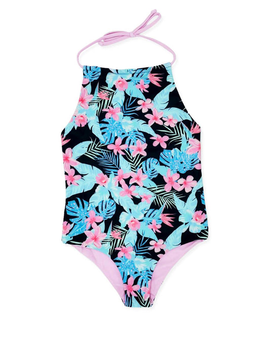 Feather 4 Arrow - Girl's Riviera Reversible One Piece - baby - clothing - graphic