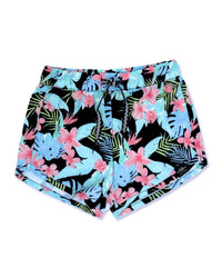 Feather 4 Arrow - Girl's Swim Short - baby - black - clothing