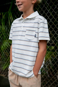 Feather 4 Arrow - Kid's Kai Short Sleeve Polo