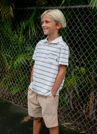 Feather 4 Arrow - Kid's Kai Short Sleeve Polo