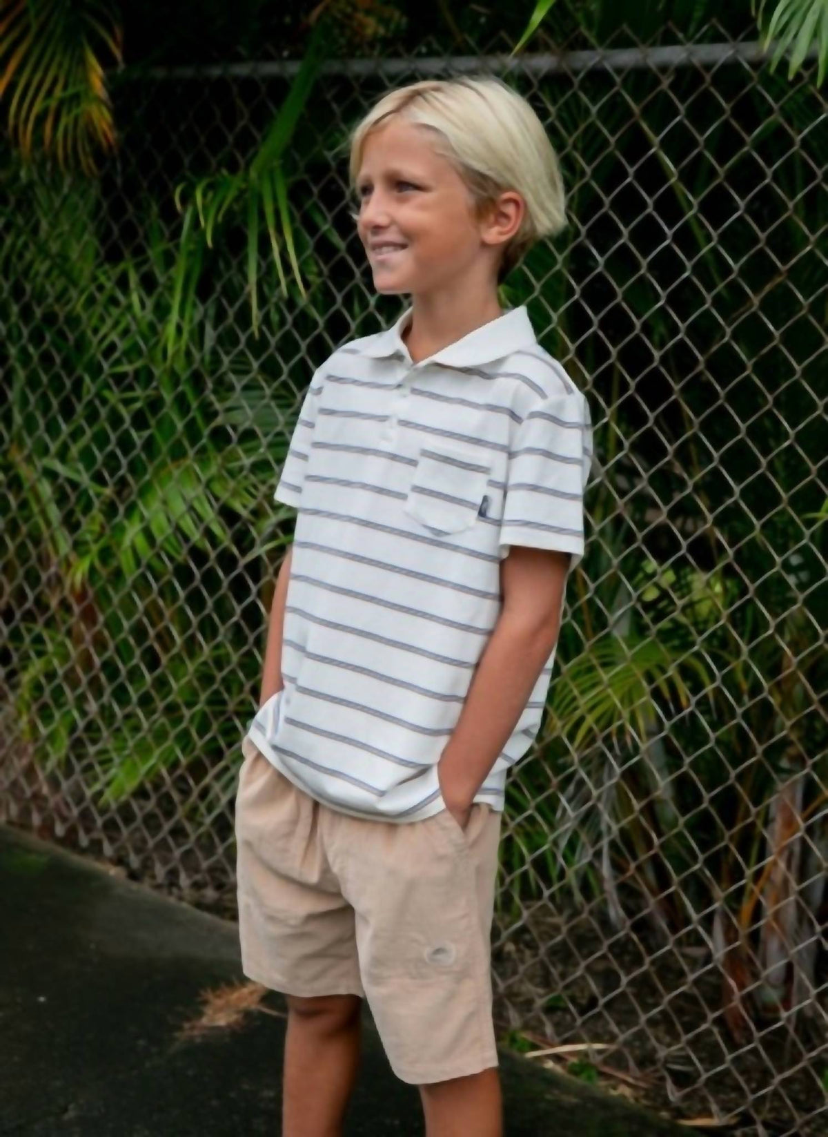 Feather 4 Arrow - Kid's Kai Short Sleeve Polo