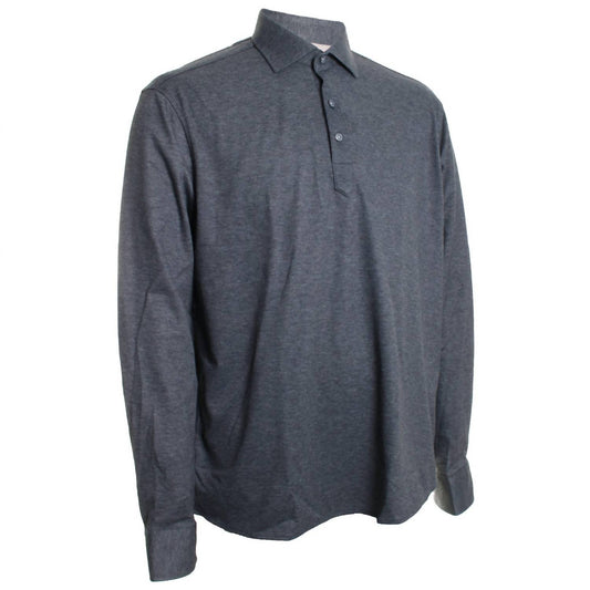 Garnet Clothiers - Men's Long Sleeve Knit Polo