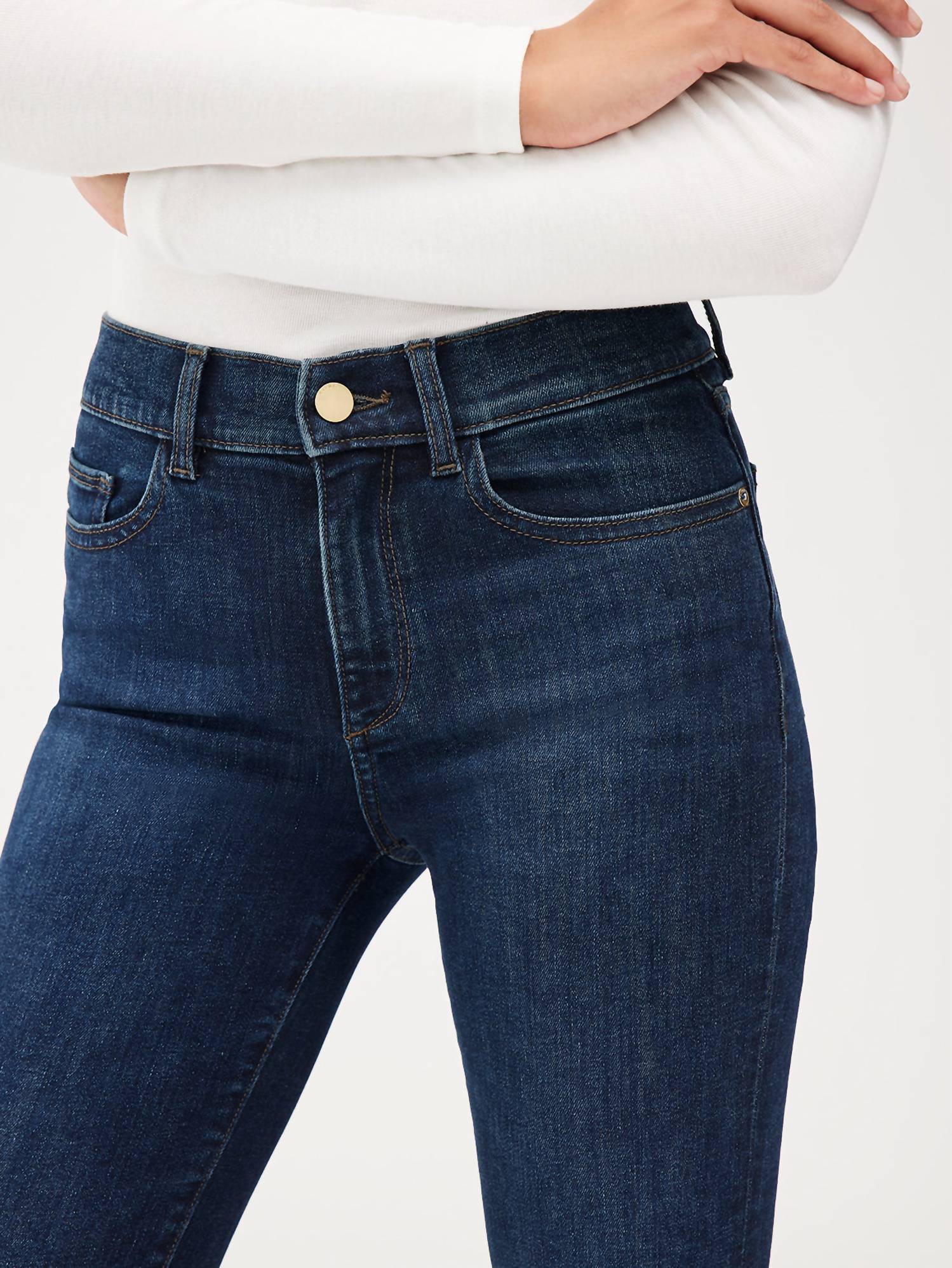 Dl1961 - Women'S - Mara Straight Cut Mid Rise Ankle Jeans
