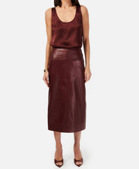 Cami Nyc - Inaya Leather Skirt