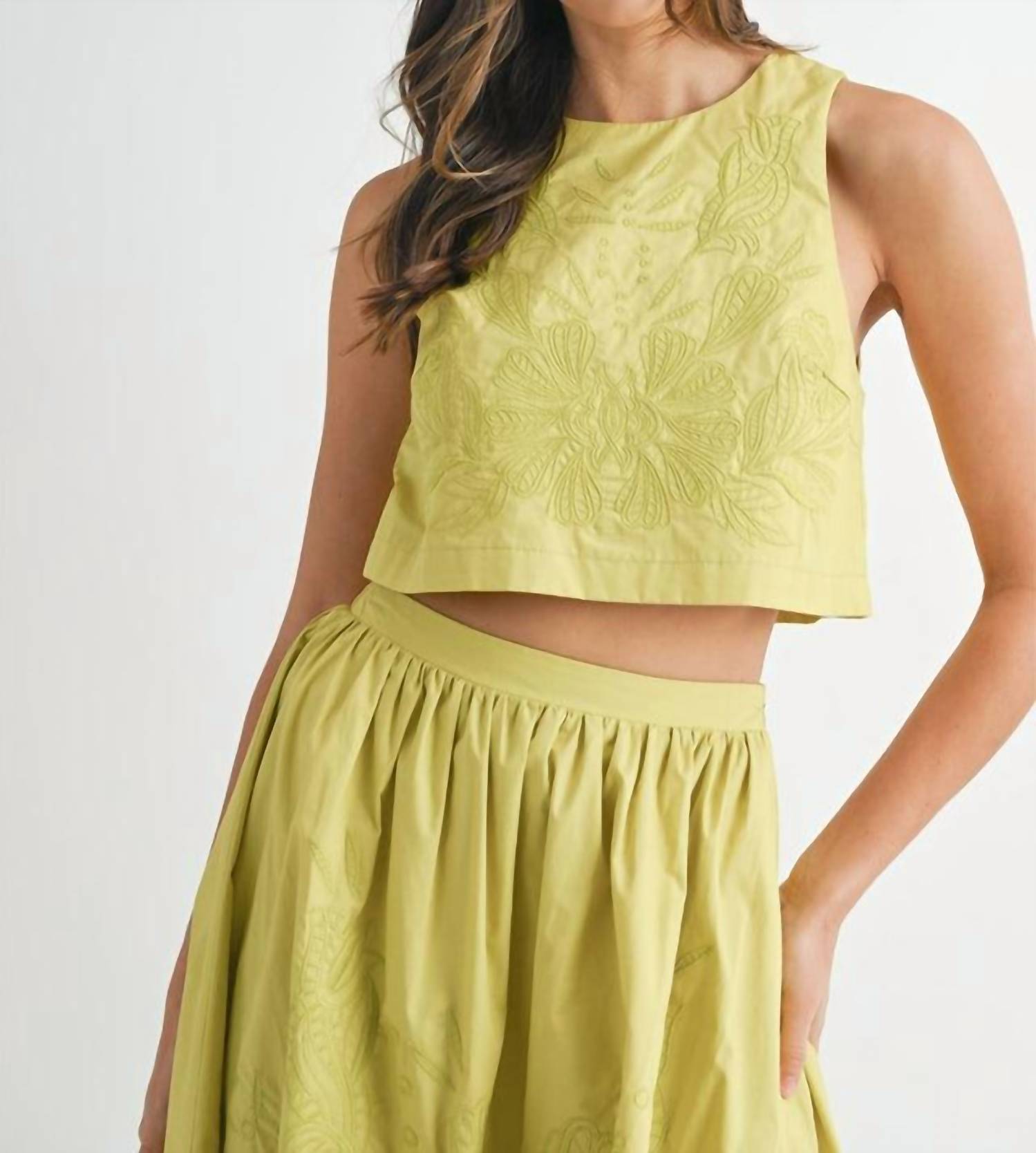 Mable - Emma Embroidered Top