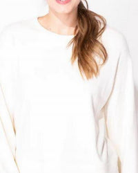 Escape - Rib Knit Snuggly Pullover Top