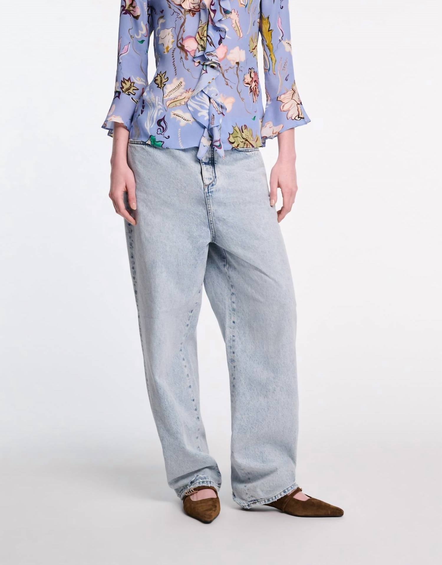 Dorothee Schumacher - Floral Twist 3/4 Sleeve Blouse