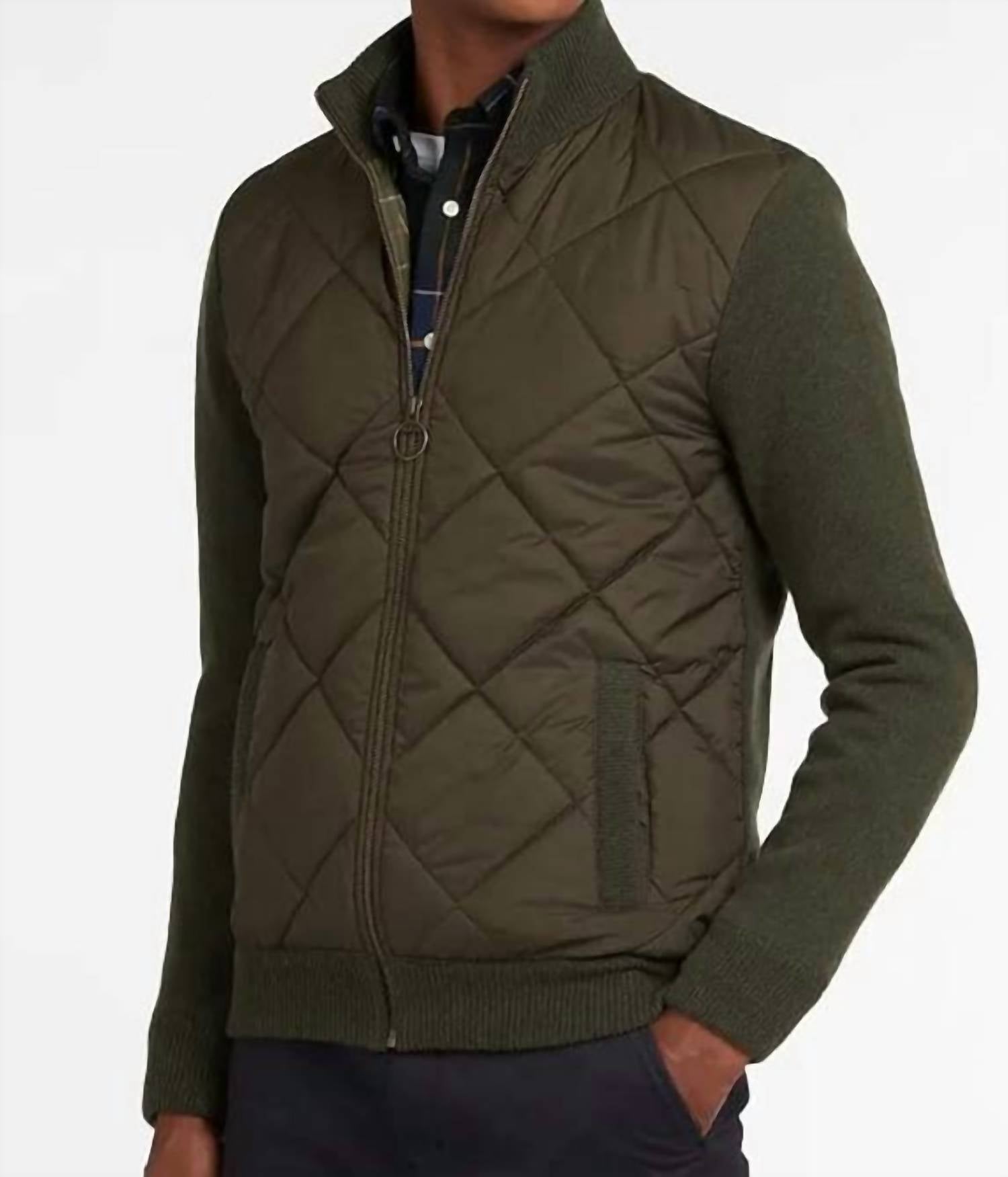 Barbour - Arch Diamond Quilt Knit Jacket