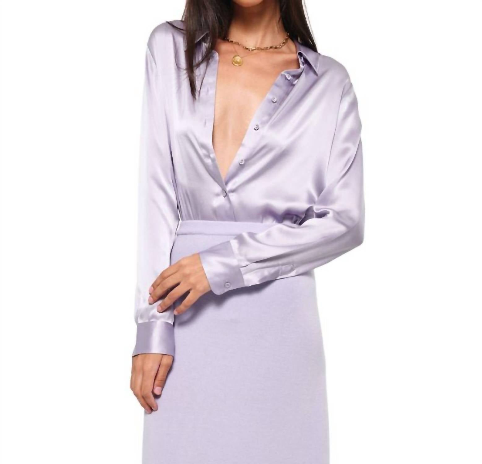Cami Nyc - Crosby Button Down Long Sleeve Blouse