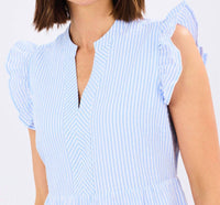 Mary Square - Seersucker Kari Dress