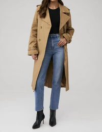 Good American - Chino Trench Coat