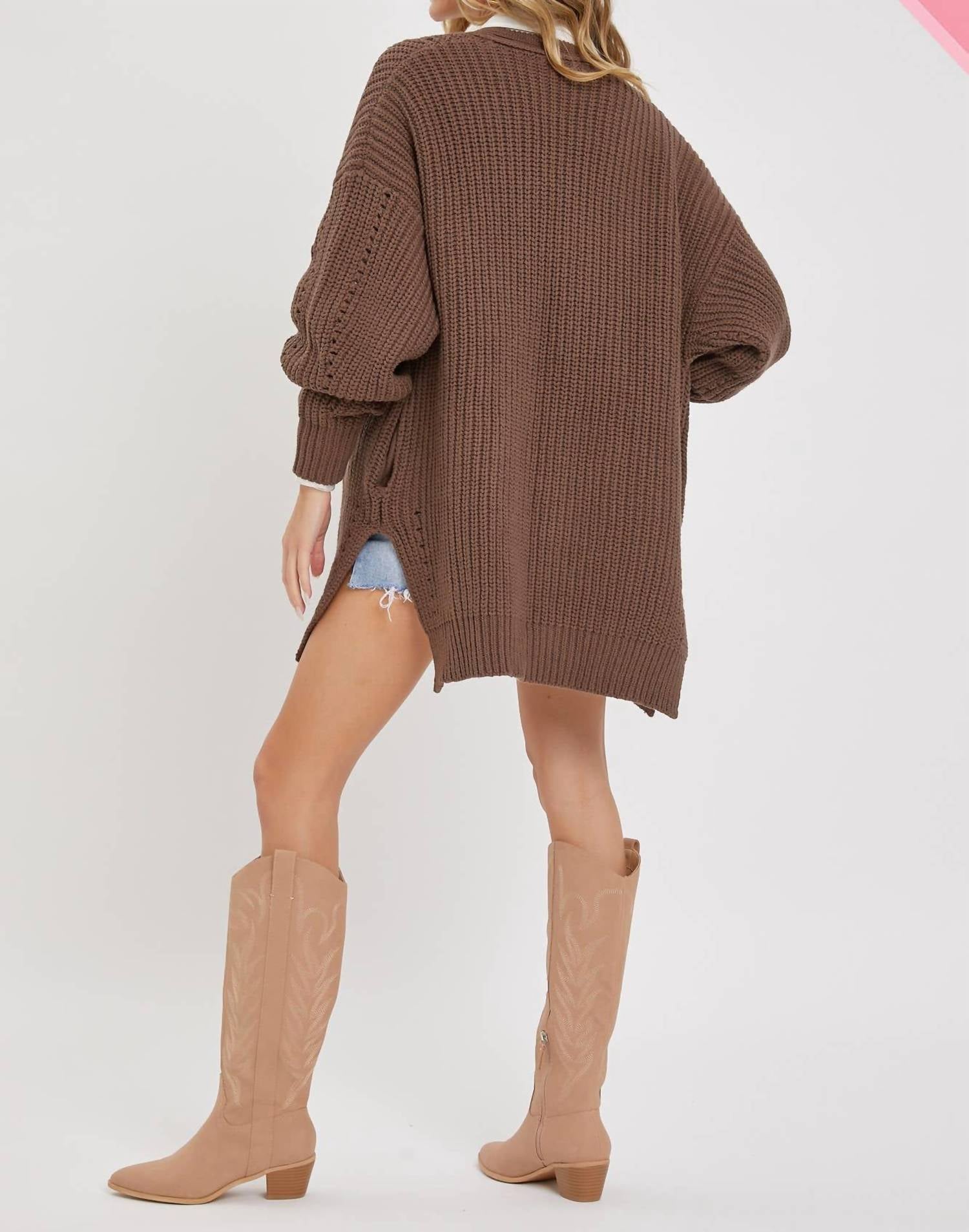 Sweet Lovely By Jen - Sugar Sweater Cardigan