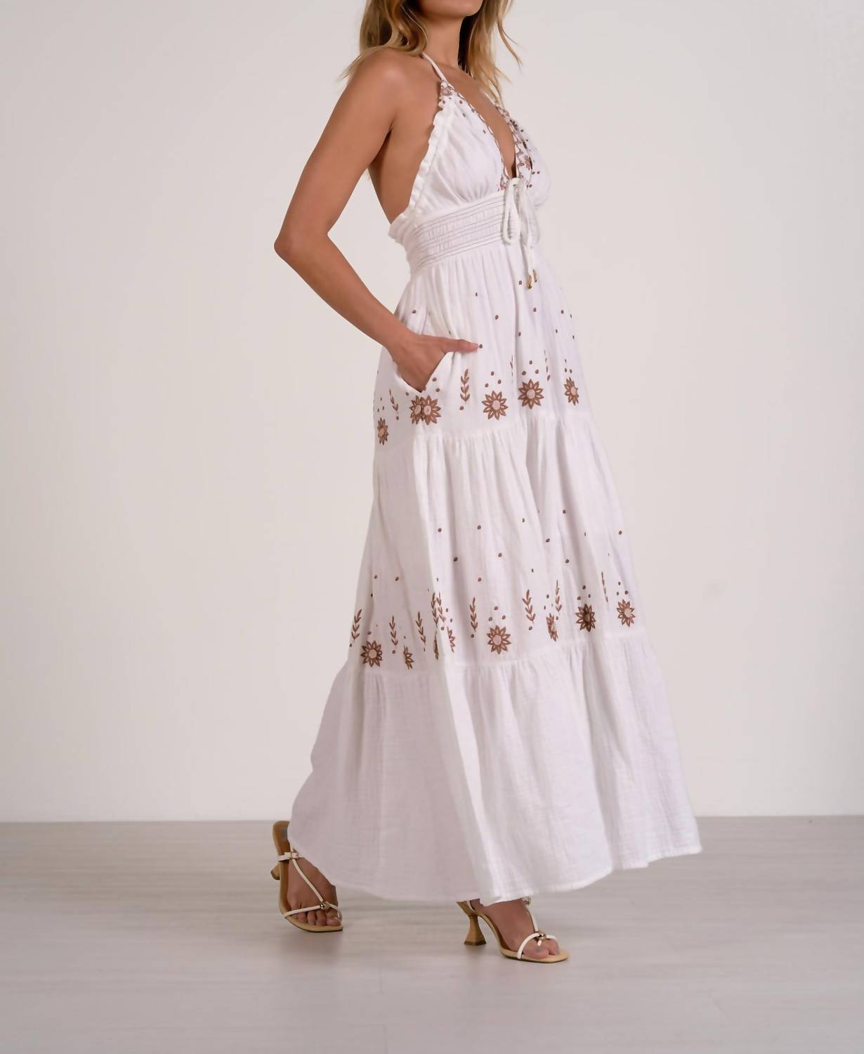 Elan - Women's Calypso Summer Maxi Dress