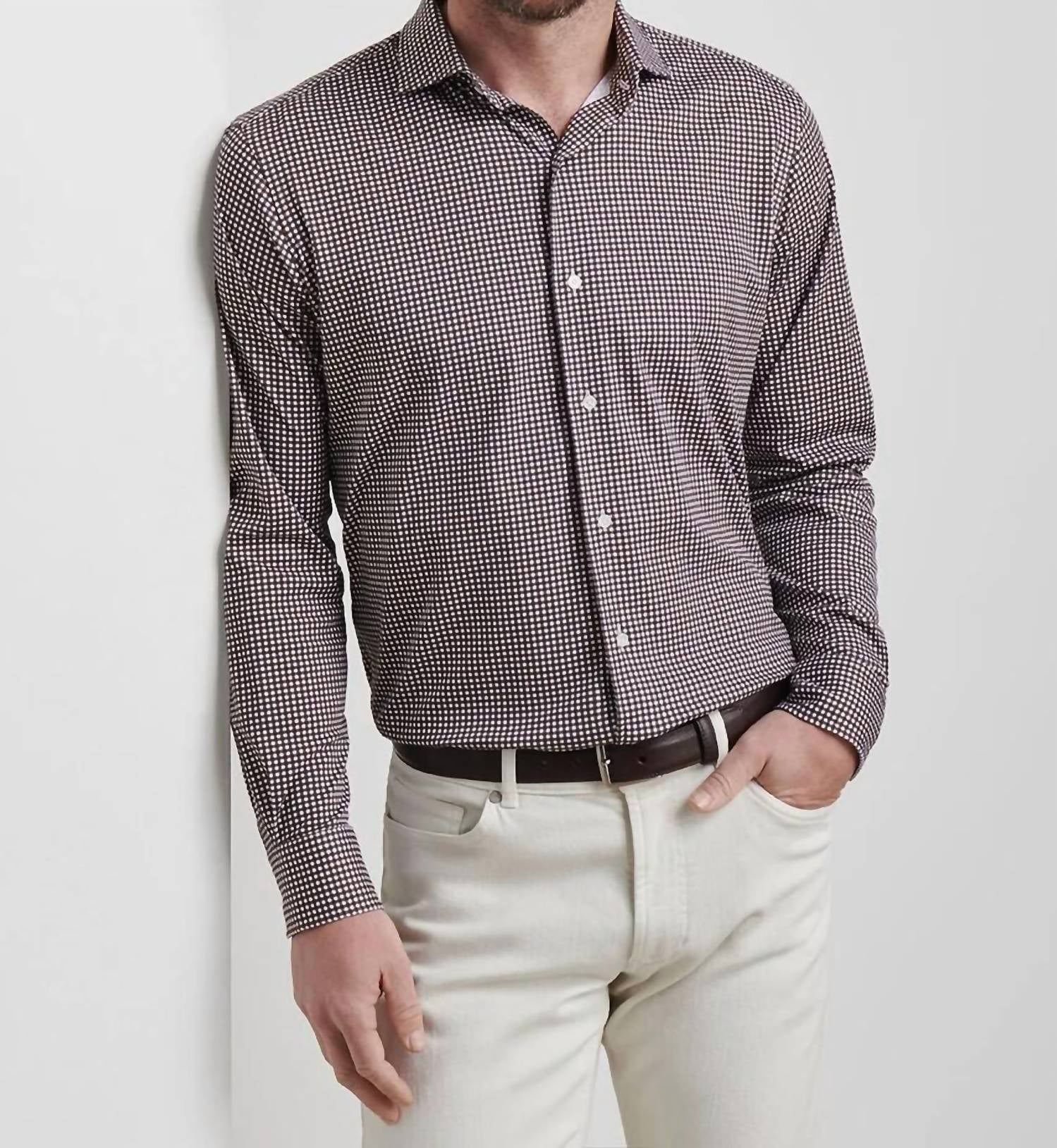 Peter Millar - Excursionist Flex Gingham Sport Shirt