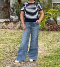 Judy Blue - Take Me Back Wide Leg Jeans