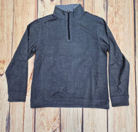 F/X Fusion Men's Long Sleeve 1/4 Zip Top in navy - men's long sleeve top