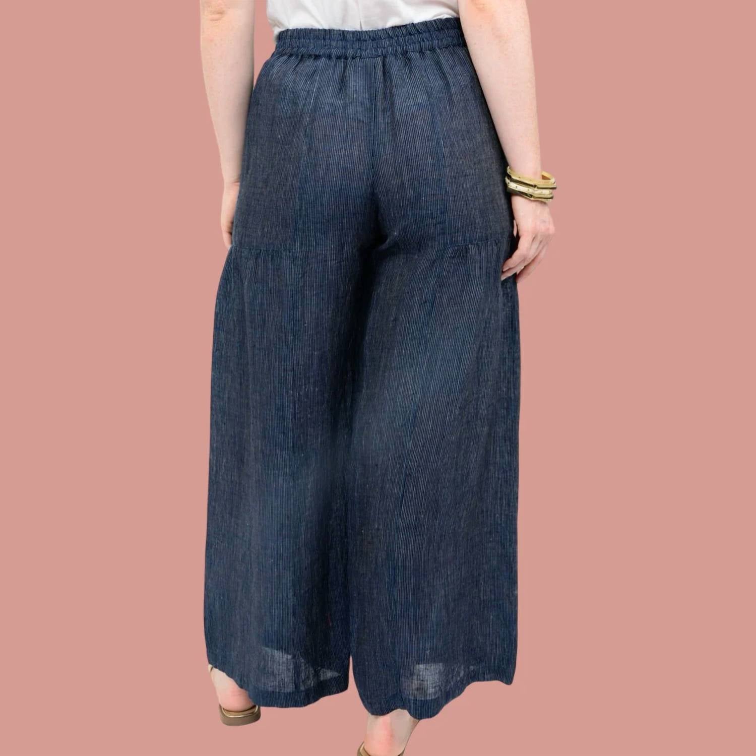 Ivy Jane - Wide Leg Striped Pant