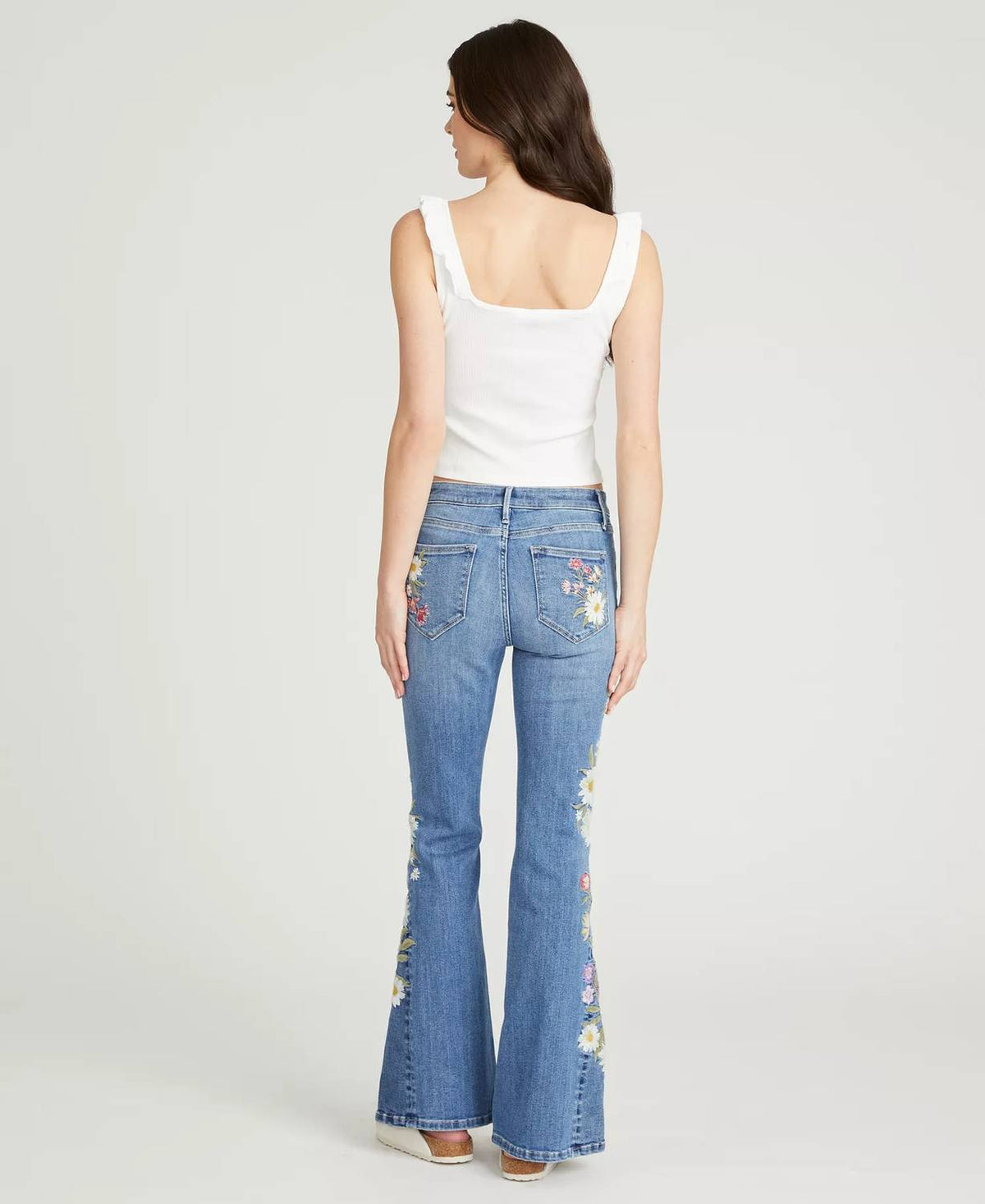 Driftwood - Fab Farrah Daisyland Flare Jeans