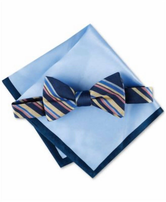 Tommy Hilfiger - Men's Stripe Bow Tie