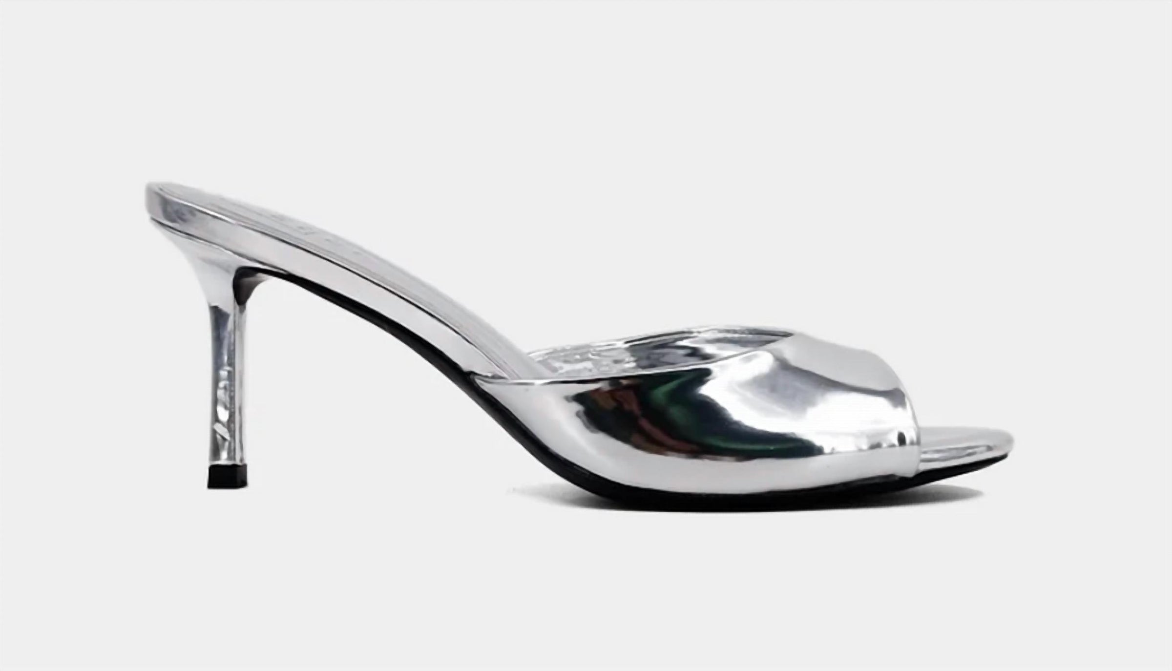 SHU SHOP Women's Elaine Heeled Sandal in silver - women's sandal