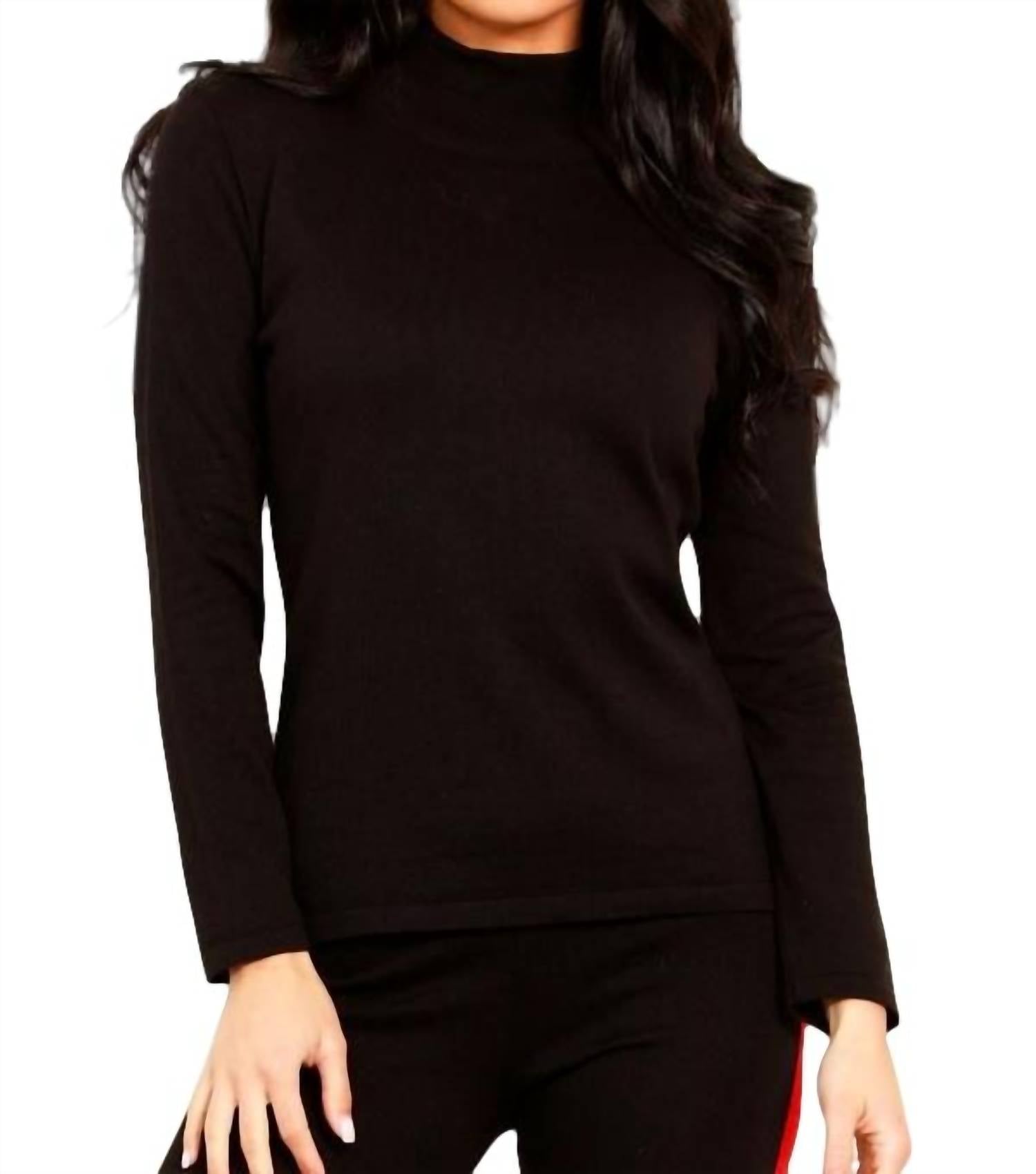 Mock Neck Top