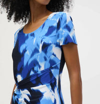 Joseph Ribkoff - Knee-length Wrap Dress