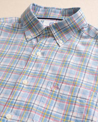Southern Tide - Emerald Shores Plaid Headland Long Sleeve Sport Shirt