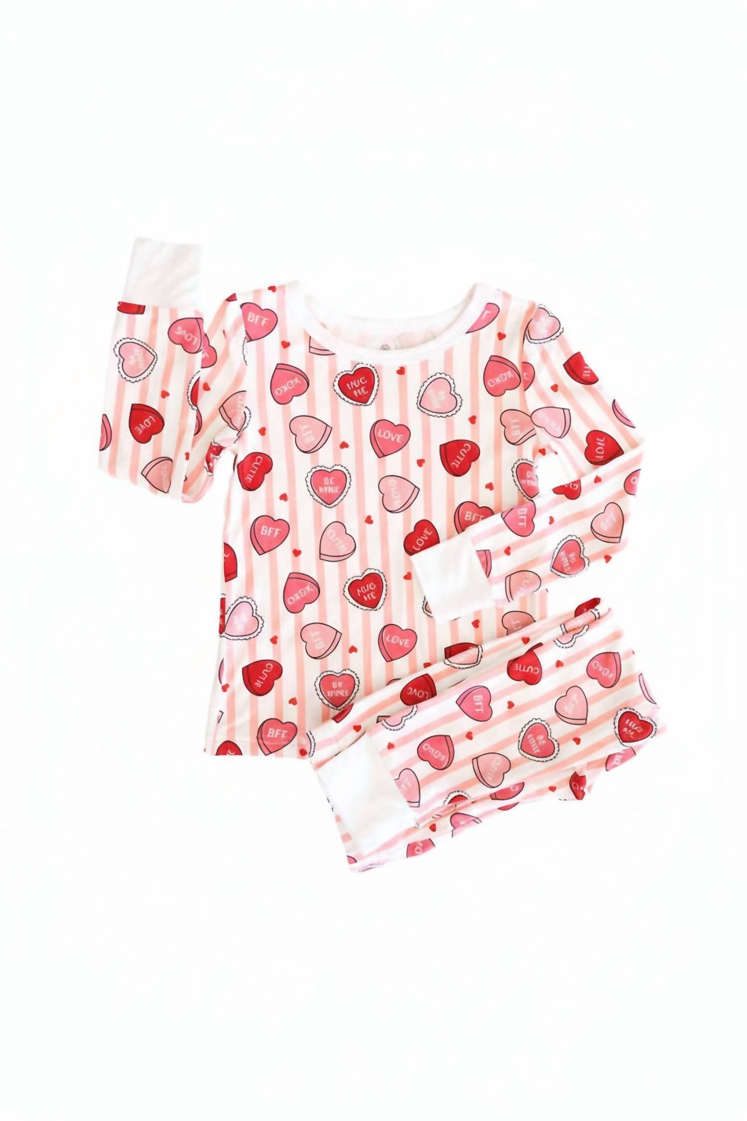 Caden Lane - Kid's Sweet Like Candy Two Piece Pajama Set