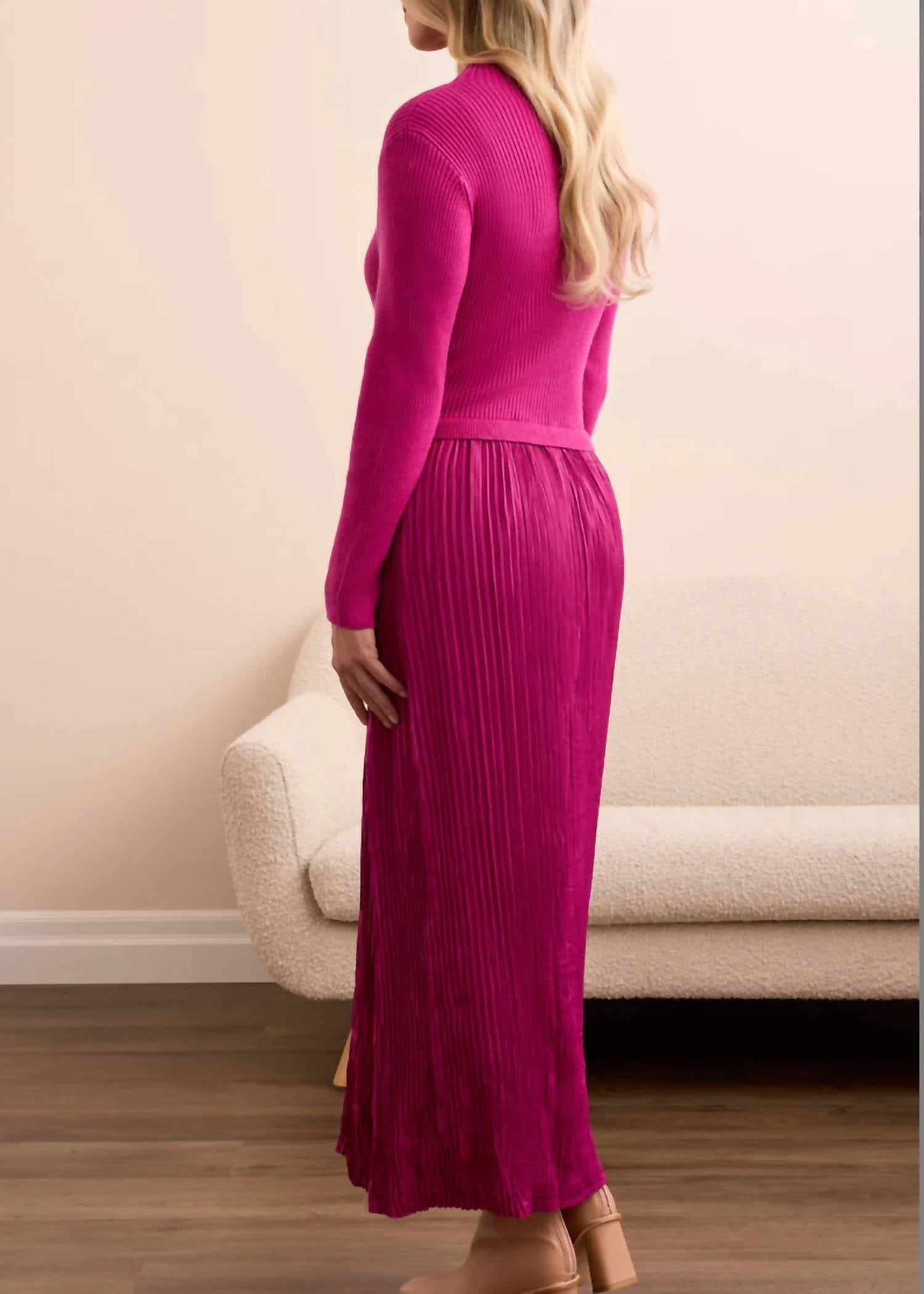 Tribal - Twofer Lined Maxi Dress