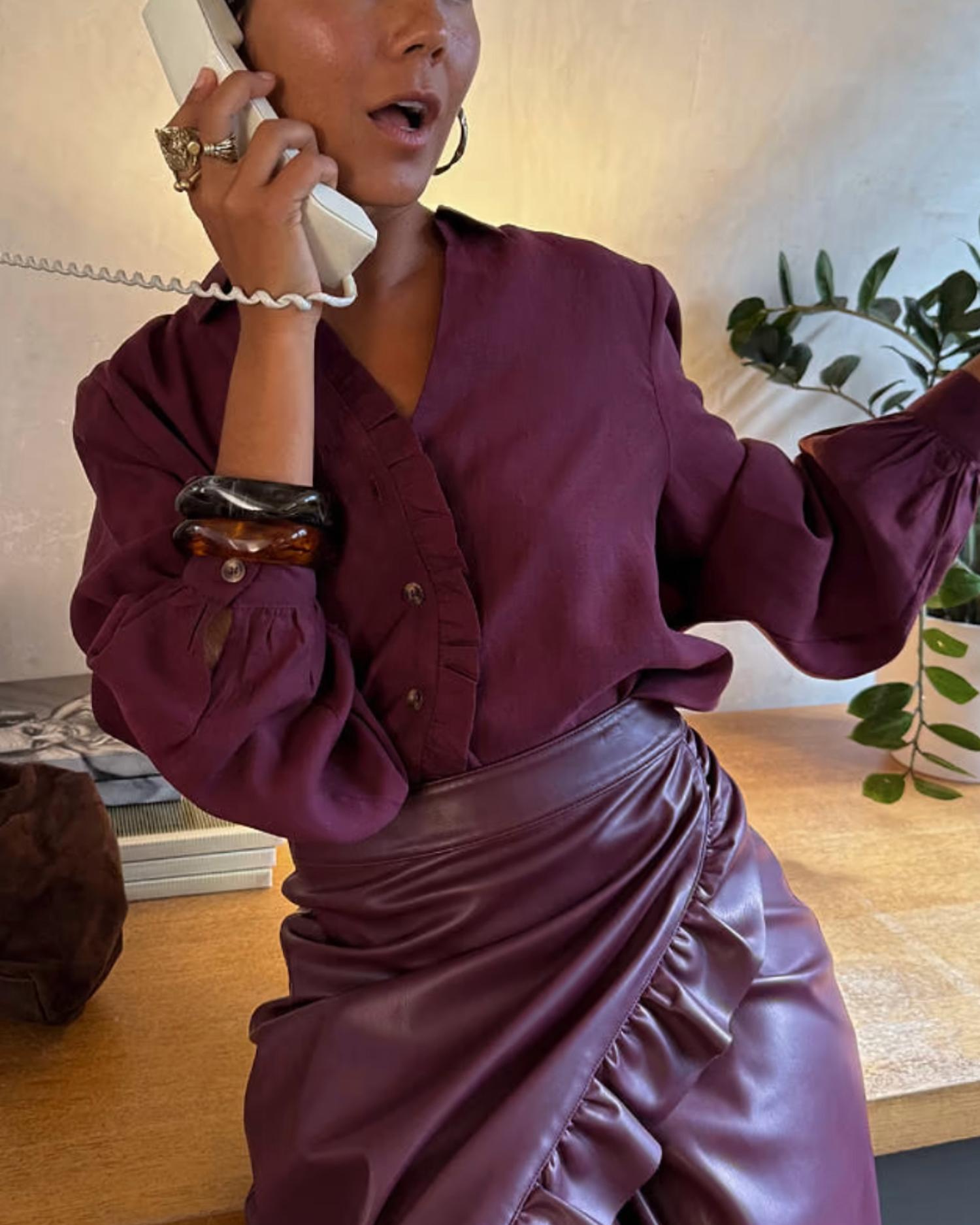 Never Fully Dressed - Jaspre Ruffle Skirt