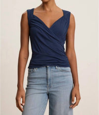 Velvet By Graham & Spencer - Azura Sweetheart Neck Top