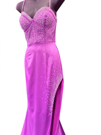 Ava Presley - Embellished Bodice Fitted Evening Gown