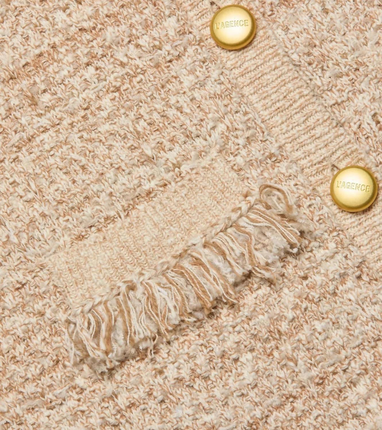 L'Agence - Kastoria Fringe Cardigan