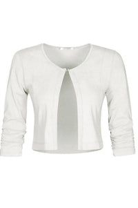 Basic Essential Front Tie Cardigan