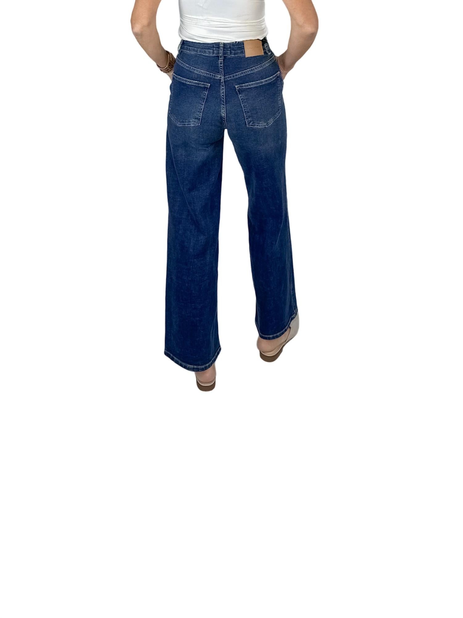 Lola Jeans - Mia High-rise Wide Leg Jeans