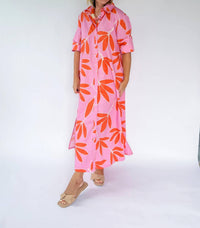Karlie - Palm Leaf Signature Maxi Dress