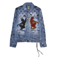 Cast Iron - Men's Mushroom Angel VS Devil Denim Jacket