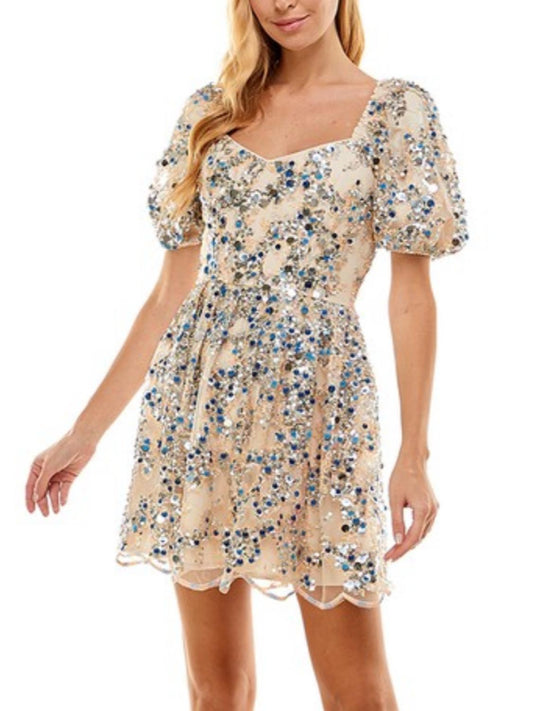 Tcec - Sequin Sweetheart Dress