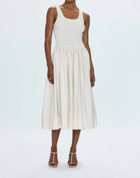 Pistola - Smocked Drop Waist Dress