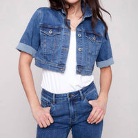 Charlie B - Cropped Denim Jacket