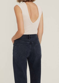 Agolde - Women's Sutton V Back Bodysuit