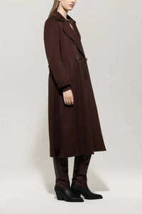Luisa Cerano - Double-face Coat With Belt