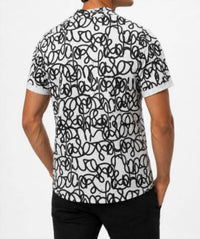 The Athletic Side Of Us - Graffiti Print Shirt & Pant Set – Organic Cotton Street Art Two-piece