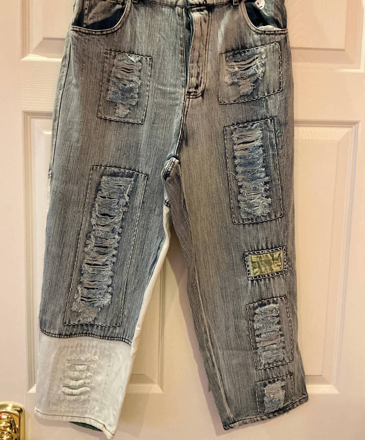 Oli & Hali - Washed Distressed Jean