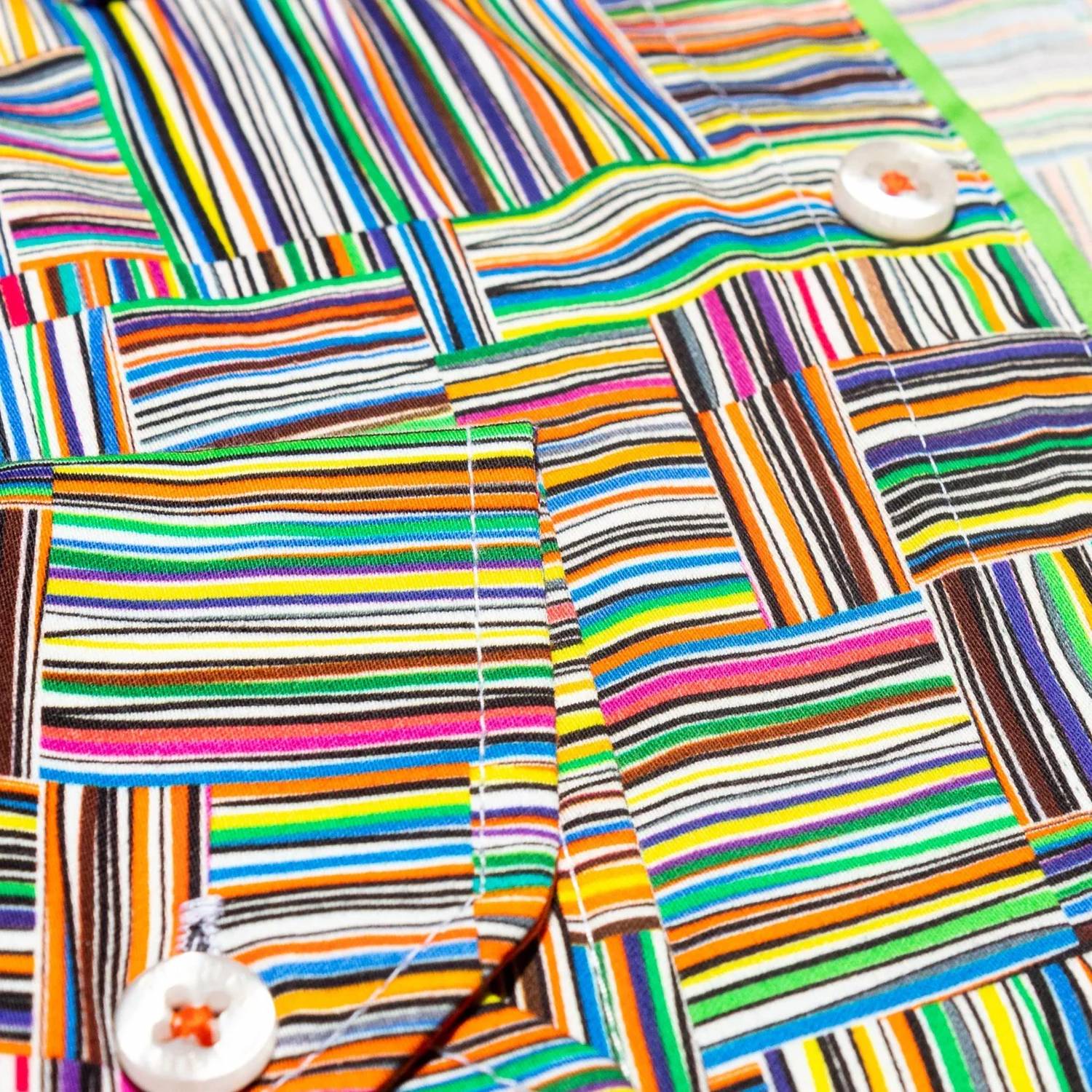 Eight X - Colored Pencil Button Down Shirt
