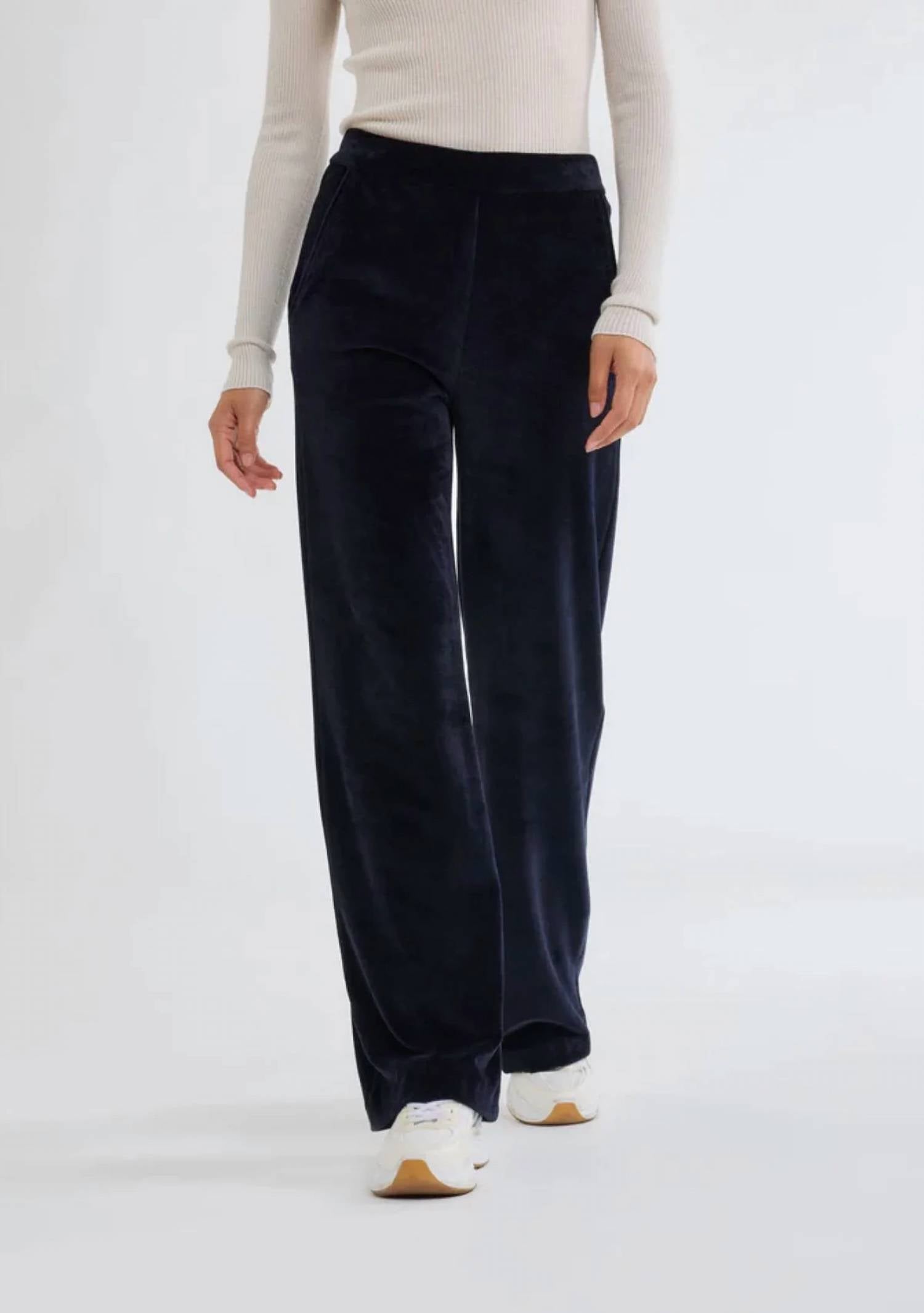 Majestic Filatures - VELOUR WIDE LEG PANT