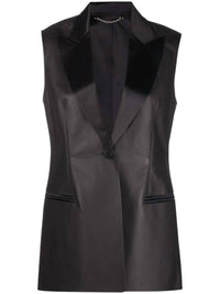 Salvatore Ferragamo - Tailored Leather Blazer